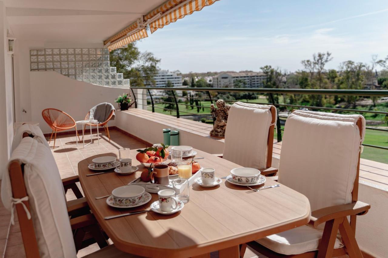 Ferienwohnung Apartamento Con Espectaculares Vistas Al Golf En Marbella - Xallas 2 3 Exterior foto