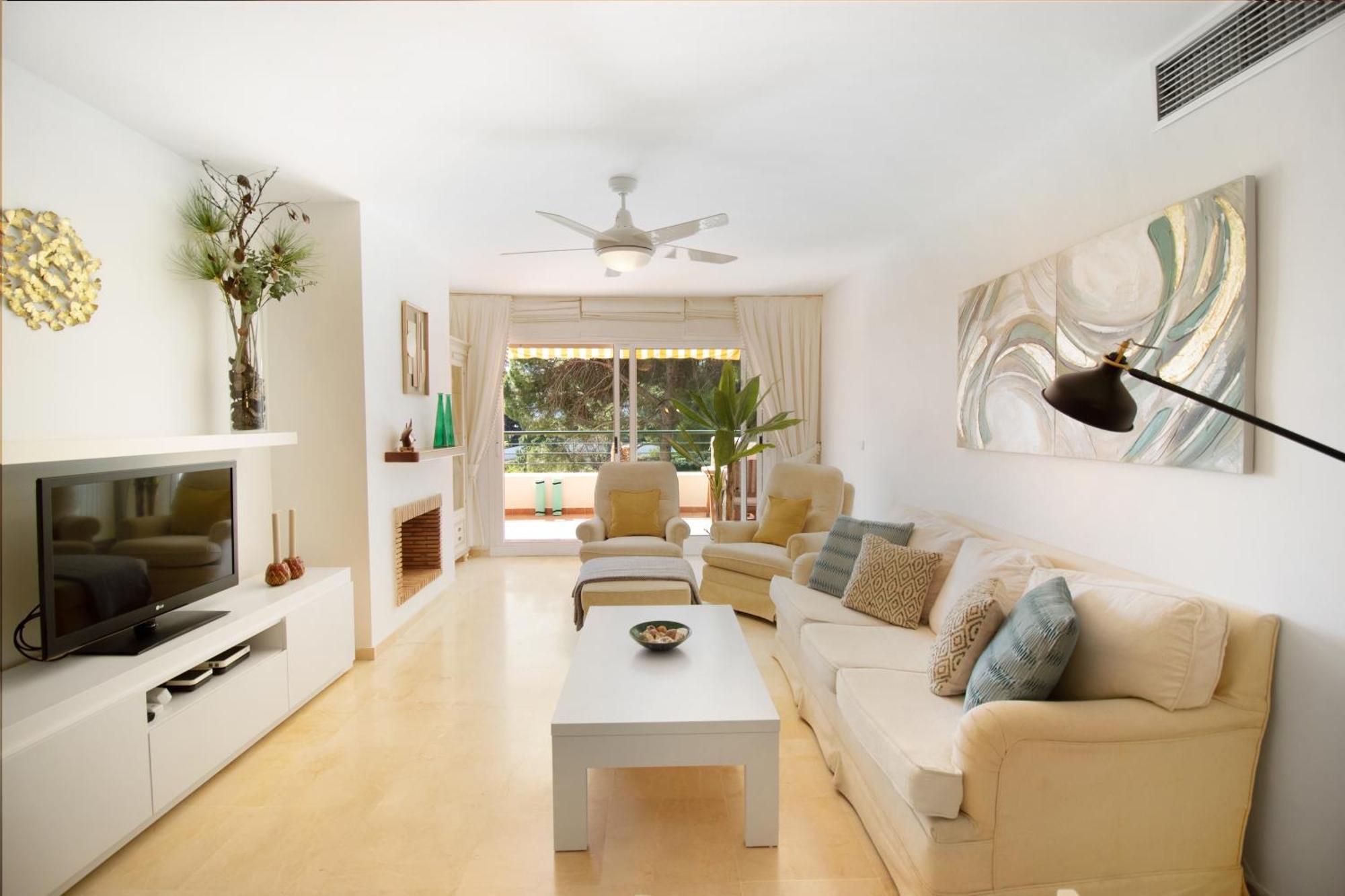 Ferienwohnung Apartamento Con Espectaculares Vistas Al Golf En Marbella - Xallas 2 3 Exterior foto